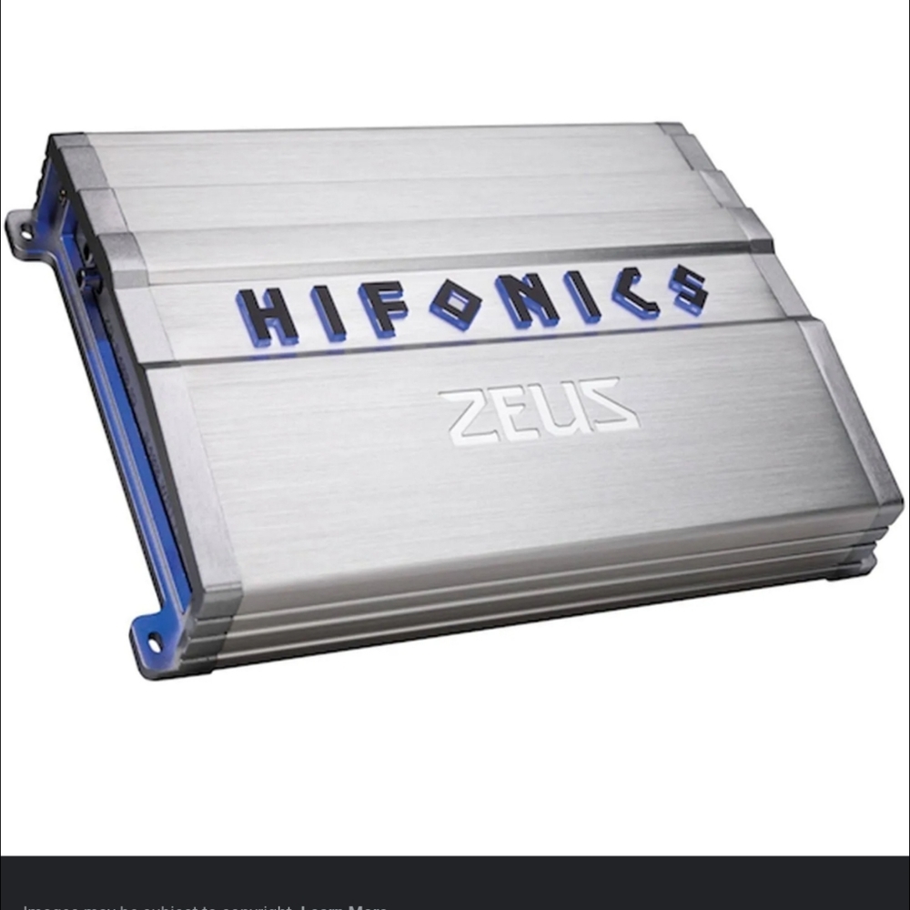 Hifonics ZG-2400.1D Zeus Gamma Class D